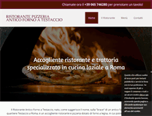 Tablet Screenshot of anticofornotestaccio.com